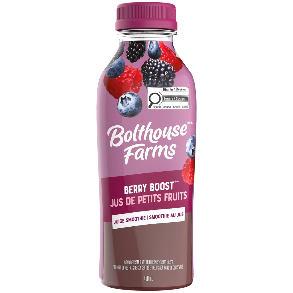 Frappé aux jus de fruit Jus de Petits Fruits de Bolthouse Farms 450 ml