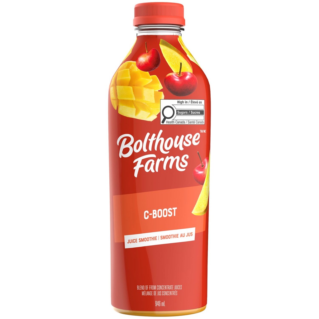 Frappé aux jus de fruit C-Boost de Bolthouse Farms 946 ml