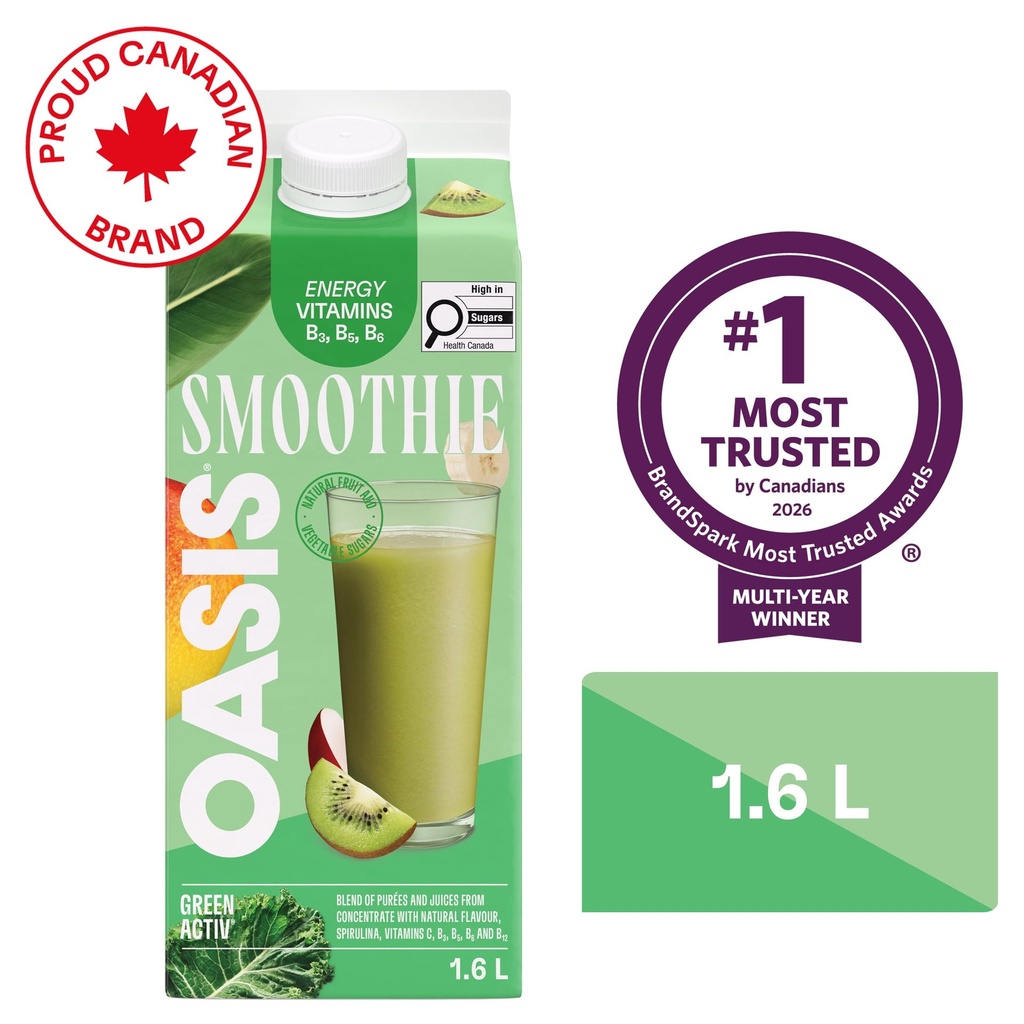 Oasis Smoothie Vert Activ 1,6 L