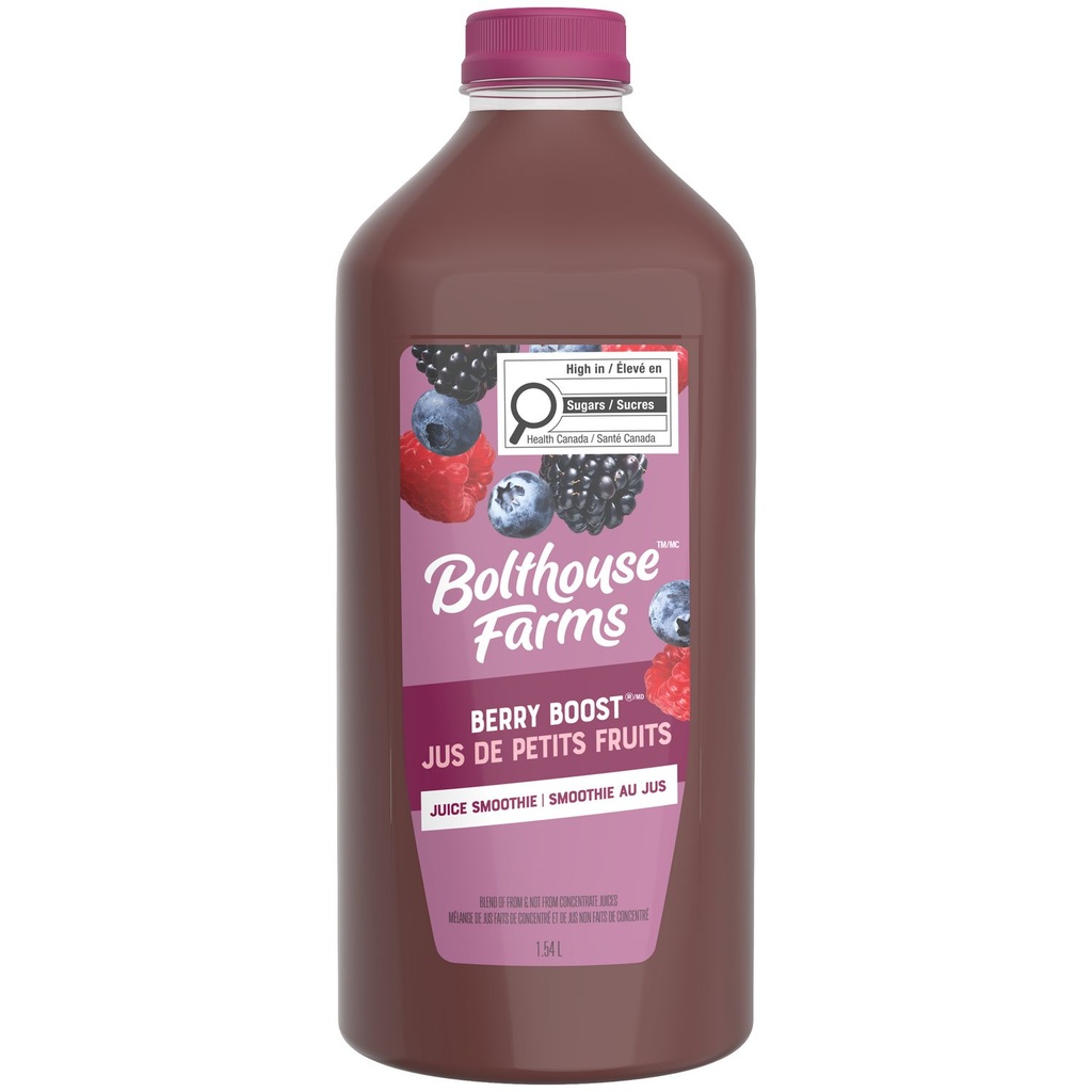 Frappé au jus de petits fruits Bolthouse Farms 1,54L