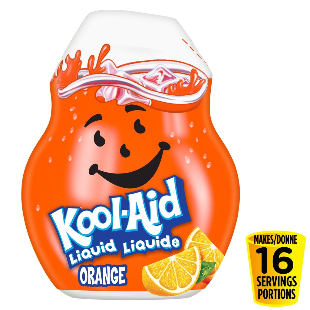 Kool-Aid Mélange De Boisson Orange, Bouteille