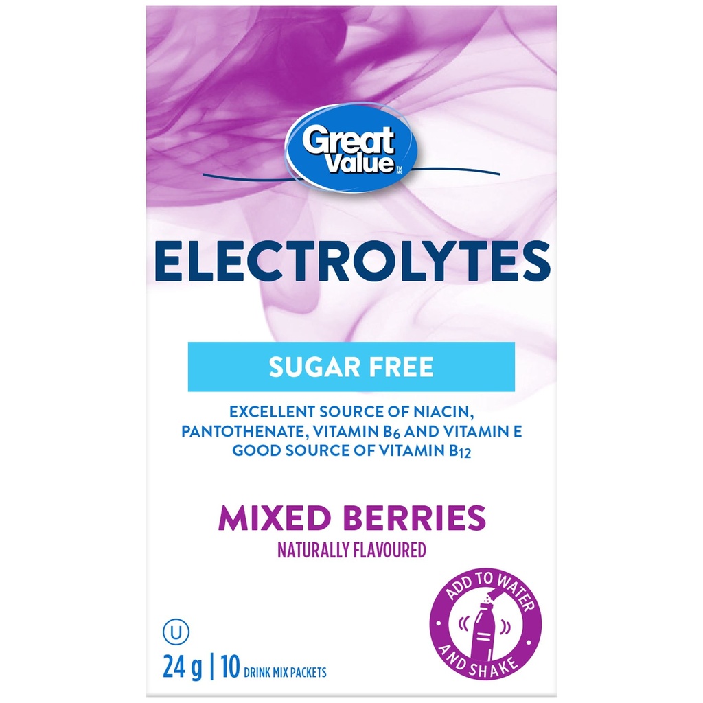 Mélange pour Boisson Électrolytique aux Petits Fruits10x24g