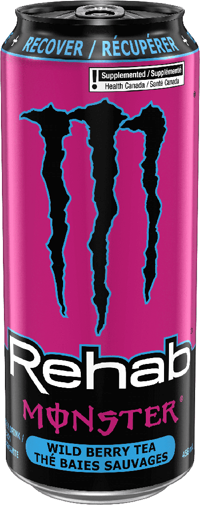 Monster Rehab Thé Baies Sauvages 458ML