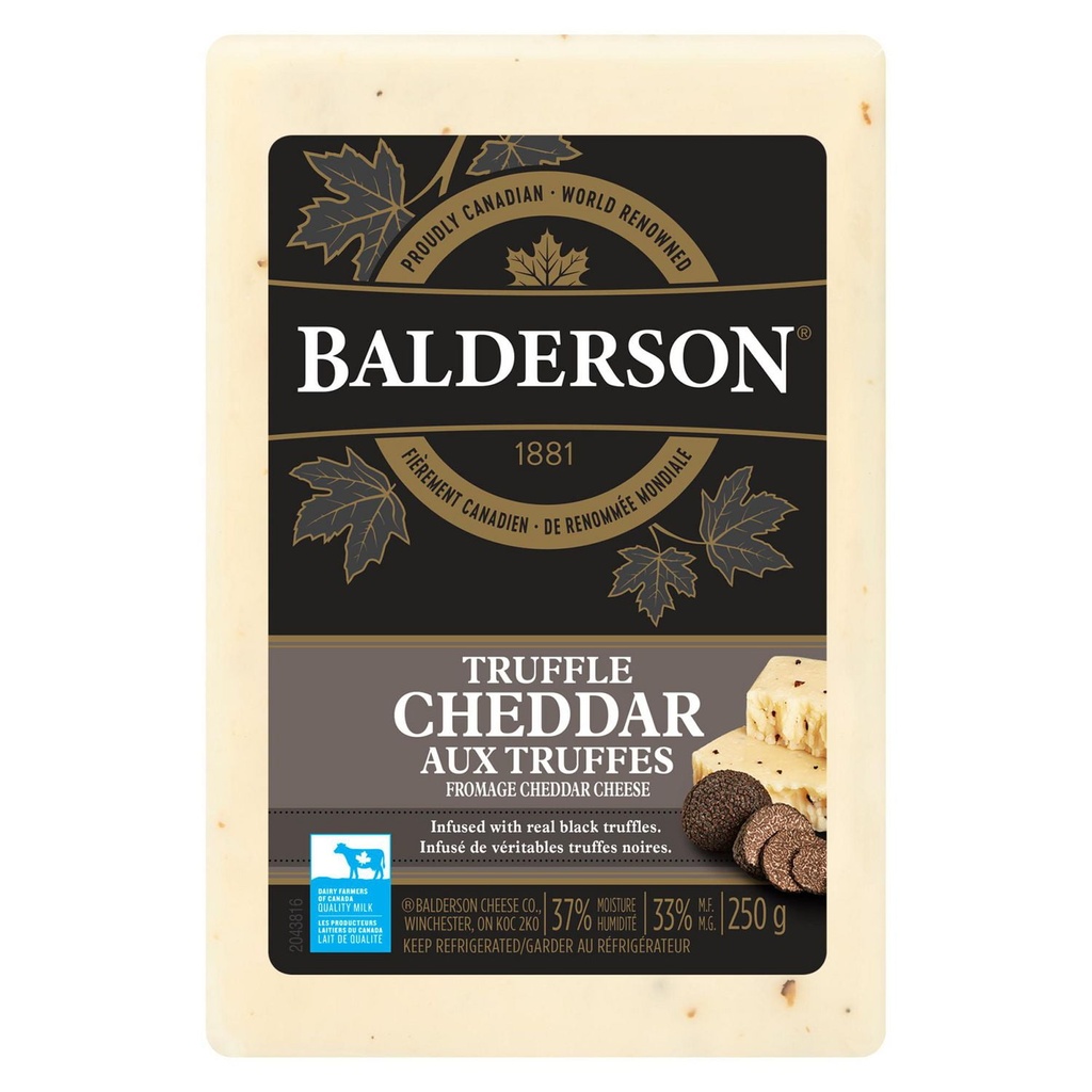Cheddar aux truffes Balderson