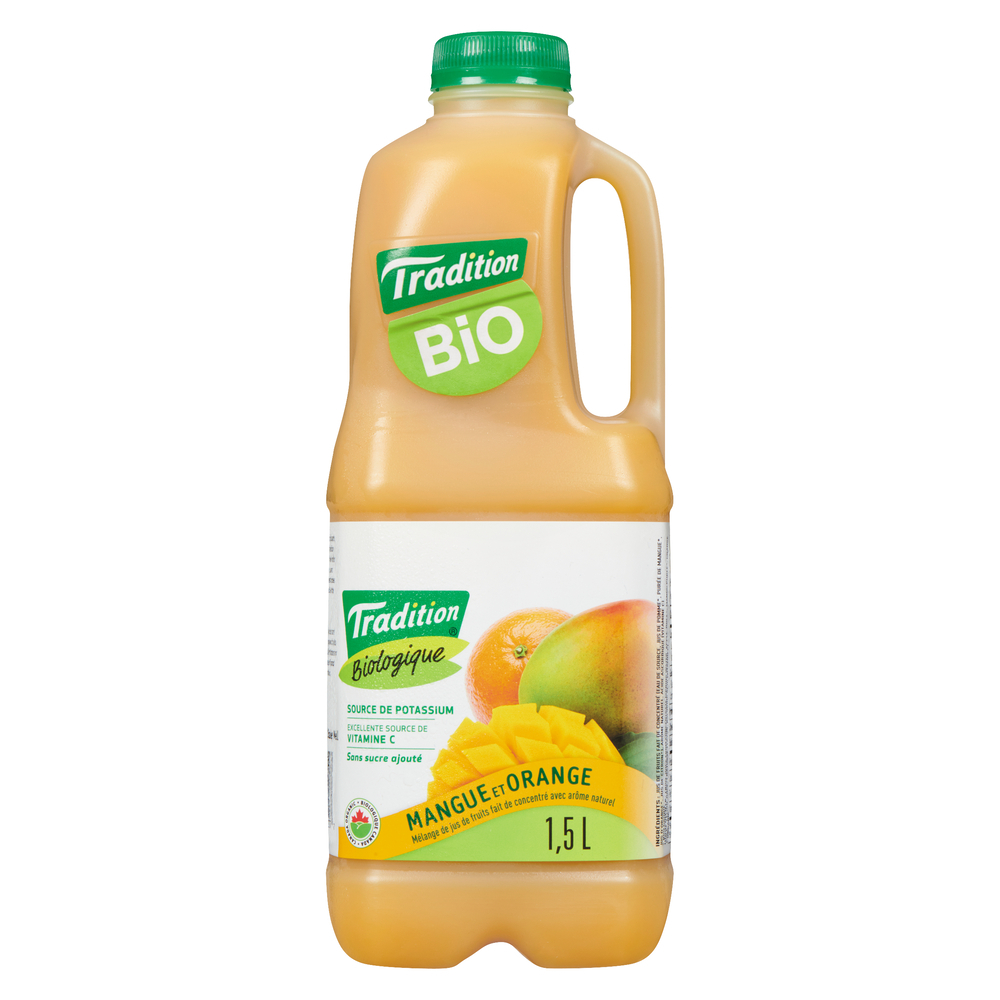 Tradtion Jus orange mangque biologique