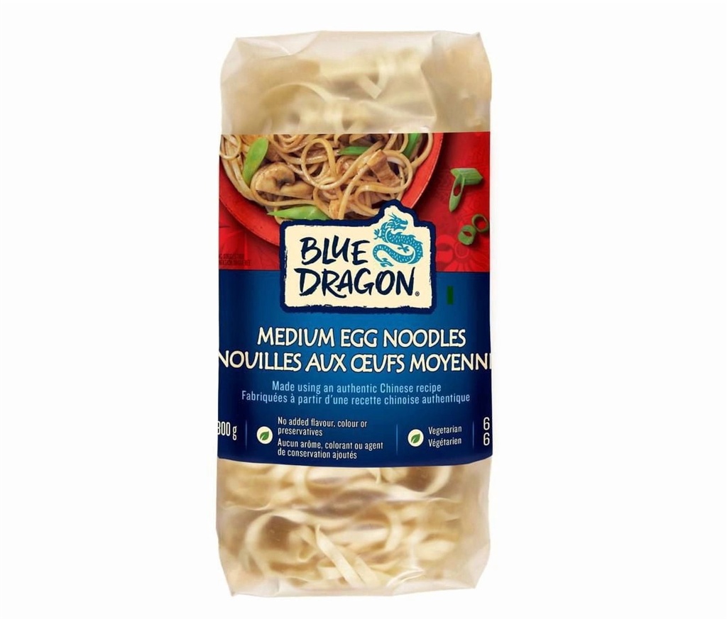 Blue Dragon Nouilles Aux Oeufs Moyenne, 300g