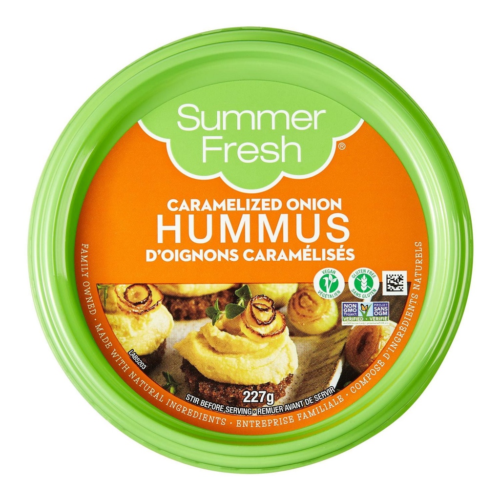 Hummus d'oignons caramélisés Summer Fresh