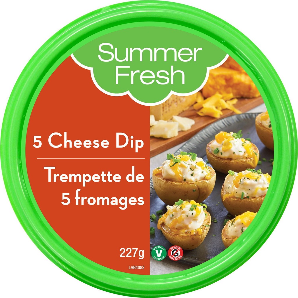Trempette de 5 fromages Summer Fresh