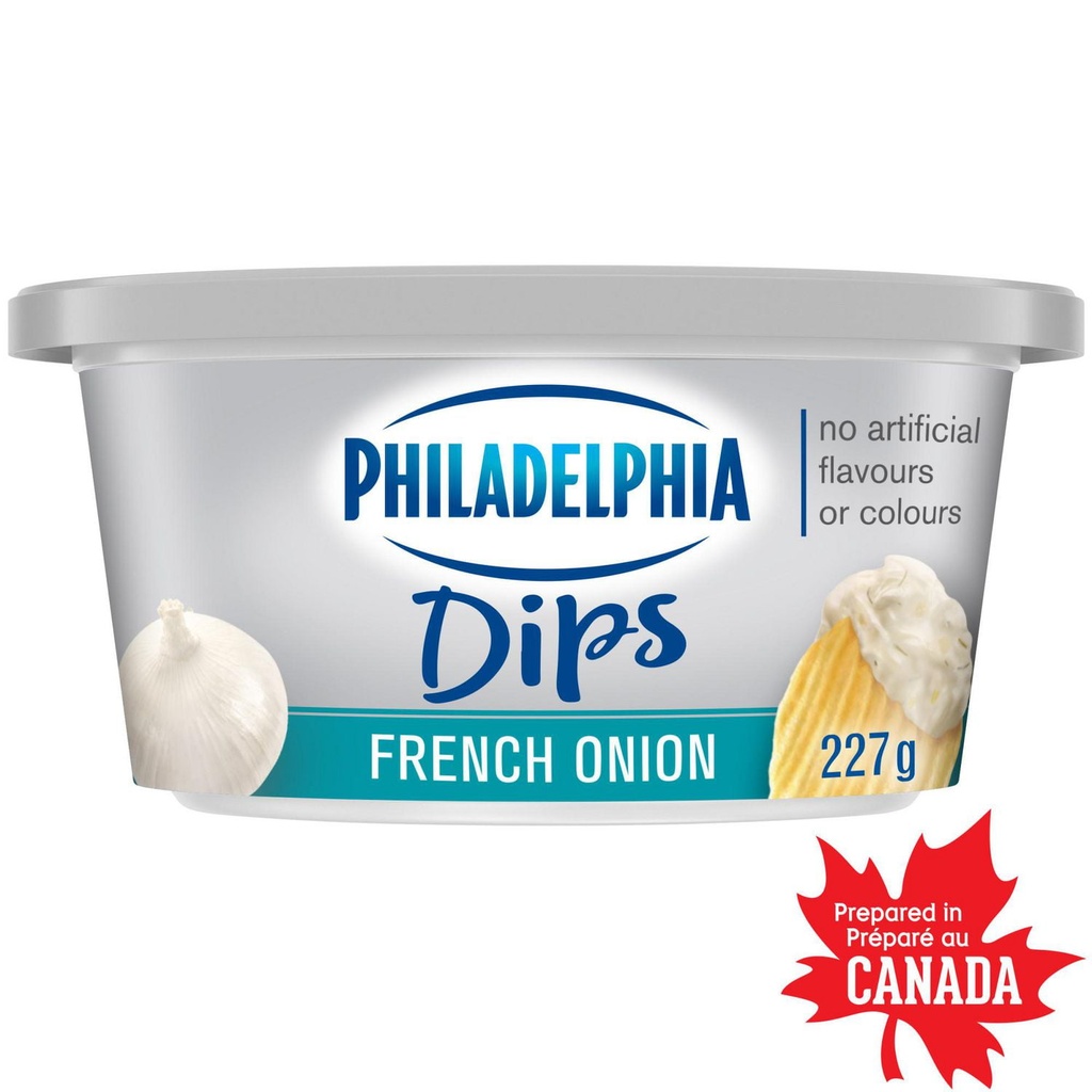 Trempette Philadelphia Oignon à la française