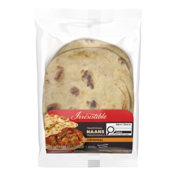 Irrésistible Pains naan