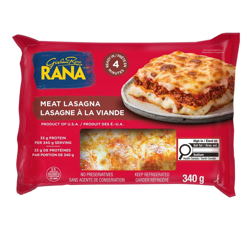 Lasagne à la viande Rana
