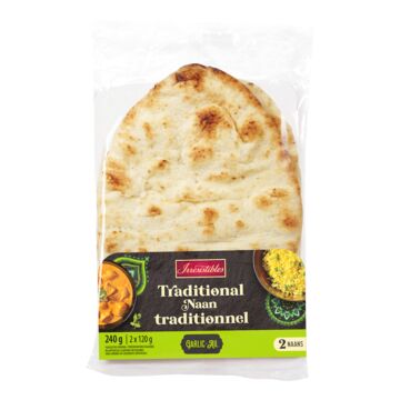 Irrésistible Pains naan à l'ail