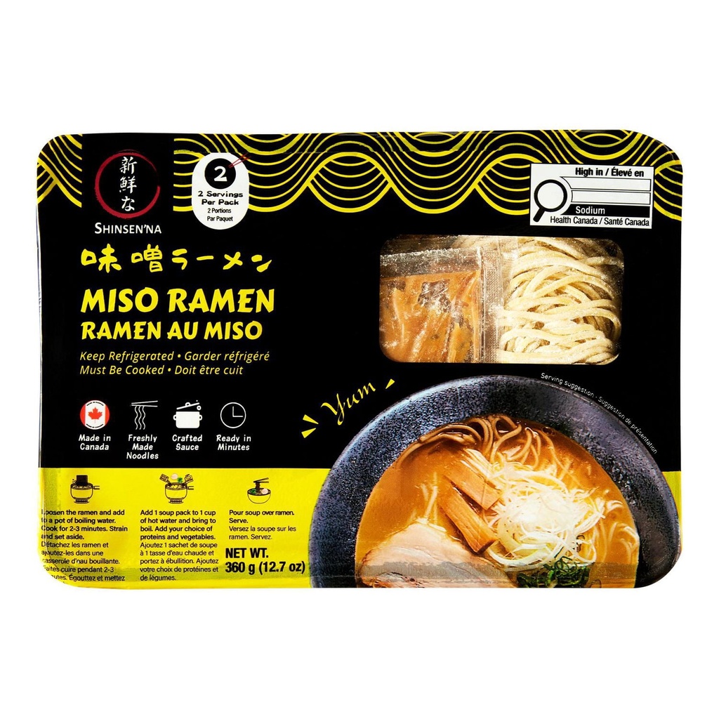 Miso au ramen Shinsen’na