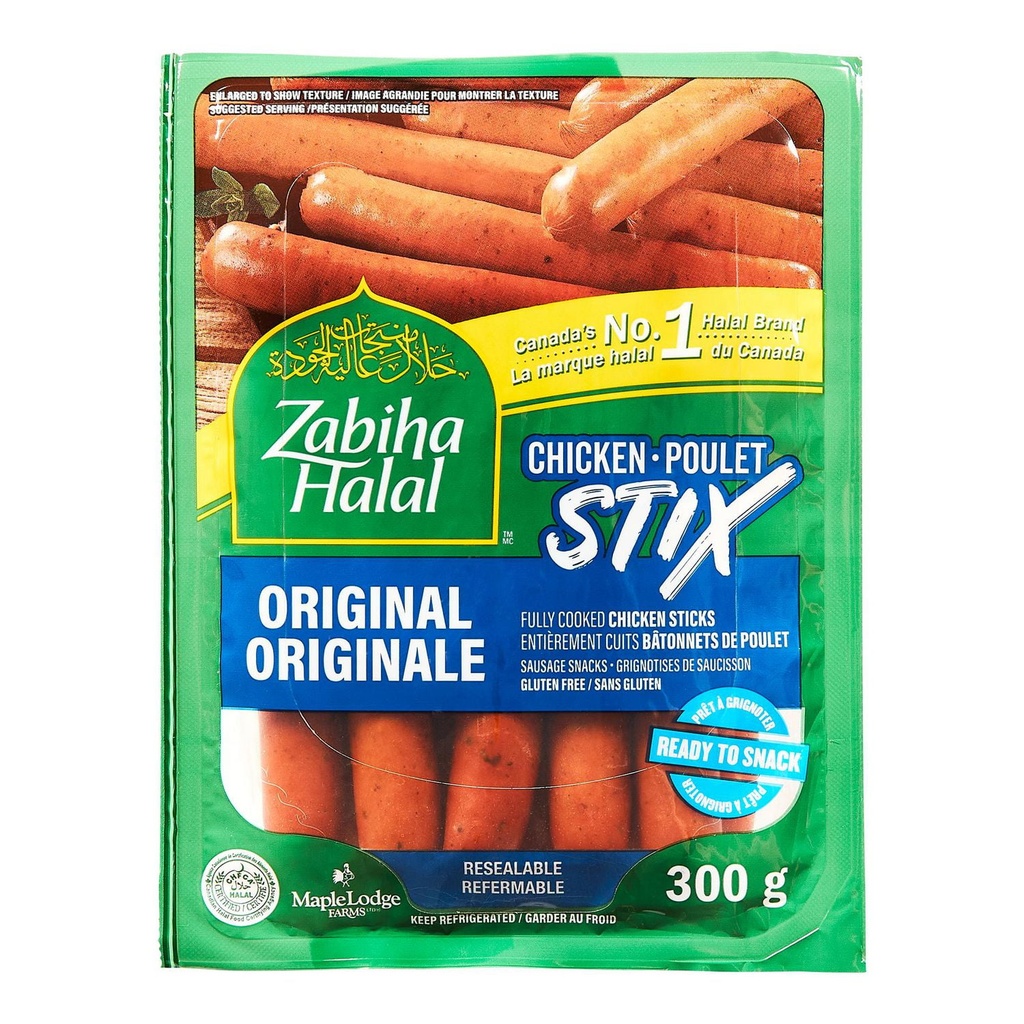 Zabiha Halal Stix de Poulet Original