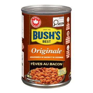 Bush's Best Fèves au bacon recette originale en conserve
