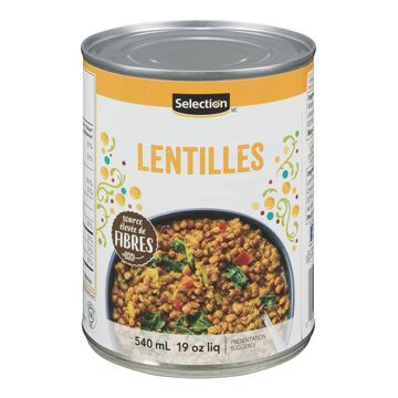 Selection Lentilles