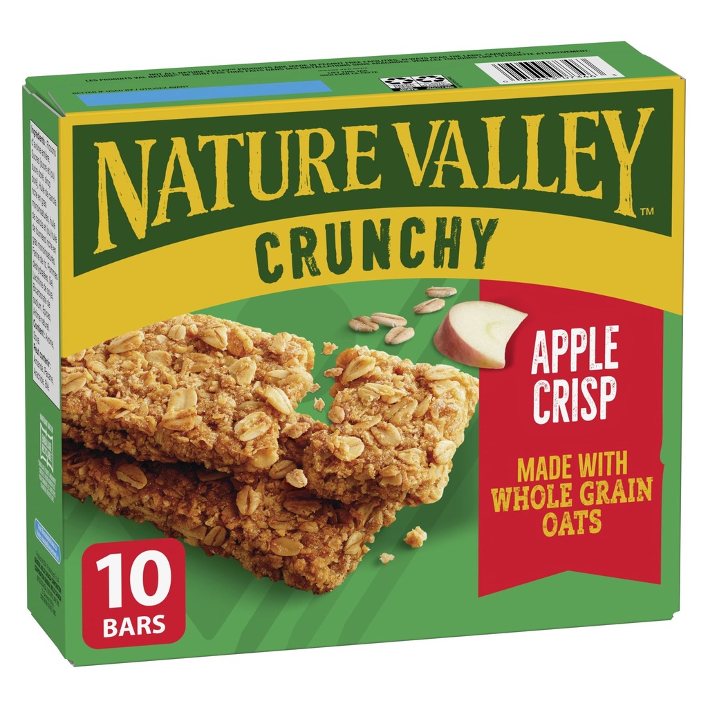 Val Nature Nature Valley Barres Granola Croquantes Croustade aux Pommes 5 Barres