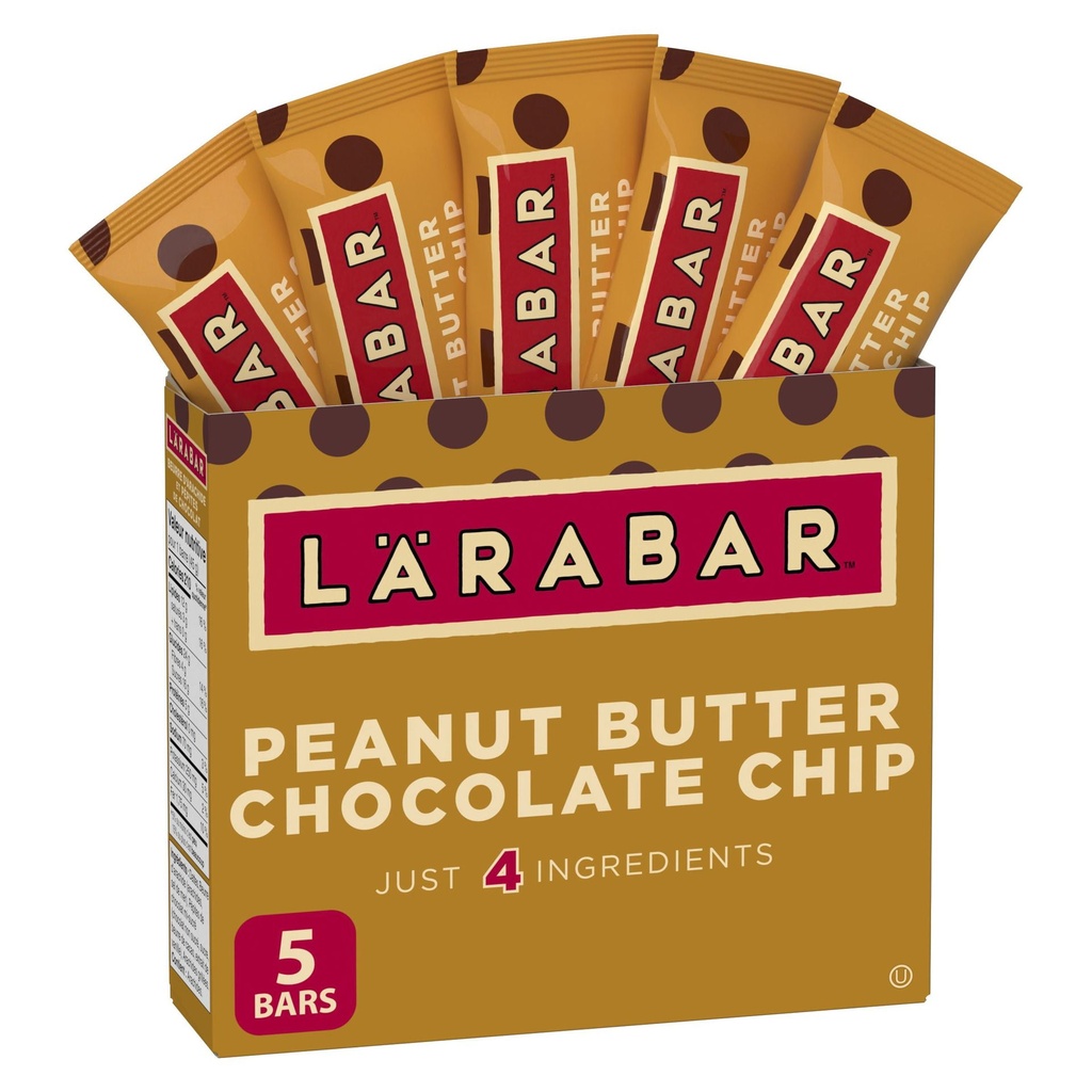 Lärabar Beurre d'Arachide et Pépites de Chocolat 5 Barres