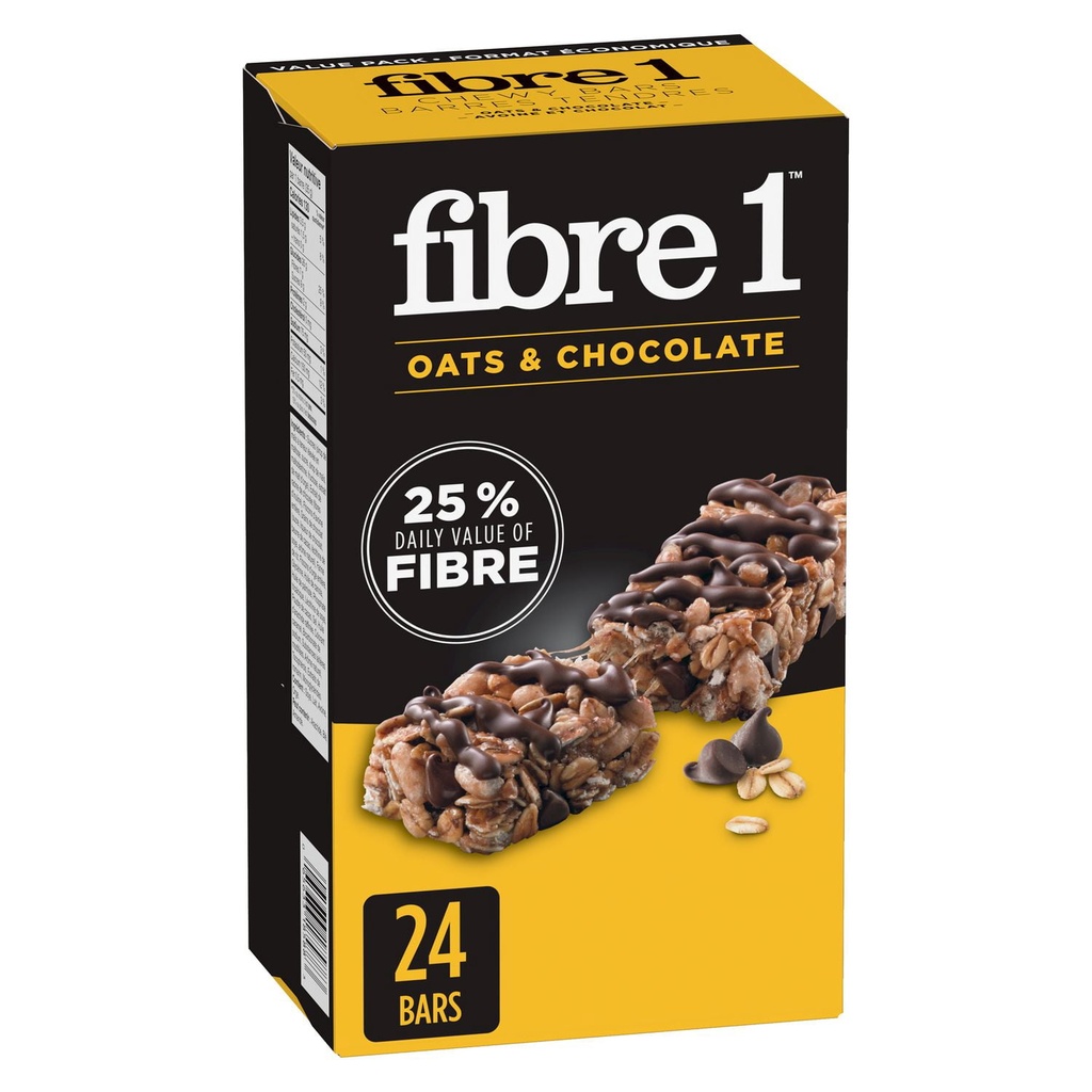Fibre 1 Barres tendres Avoine et chocolat