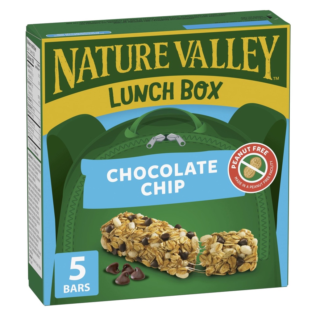 Val Nature Nature Valley Boîte à Lunch Brisures de Chocolat Barres Granola