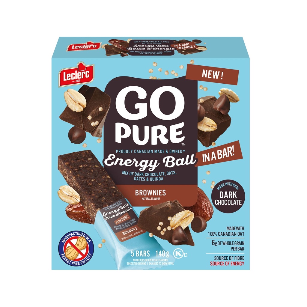 Go Pure BAR.BOUL.ENERgi.brownies.gopure