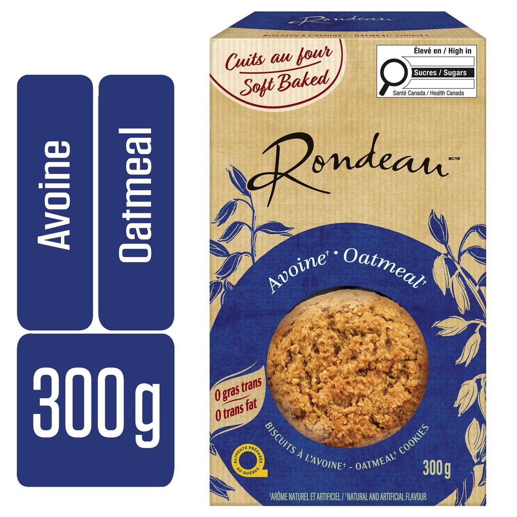 Biscuits Avoine Rondeau, 300 g