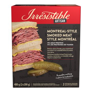 Irrésistible Viande fumée style Montréal