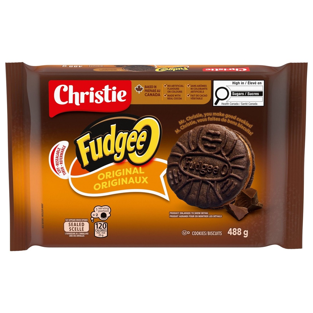 Biscuits-sandwiches Fudgee-O avec crème à saveur de chocolat