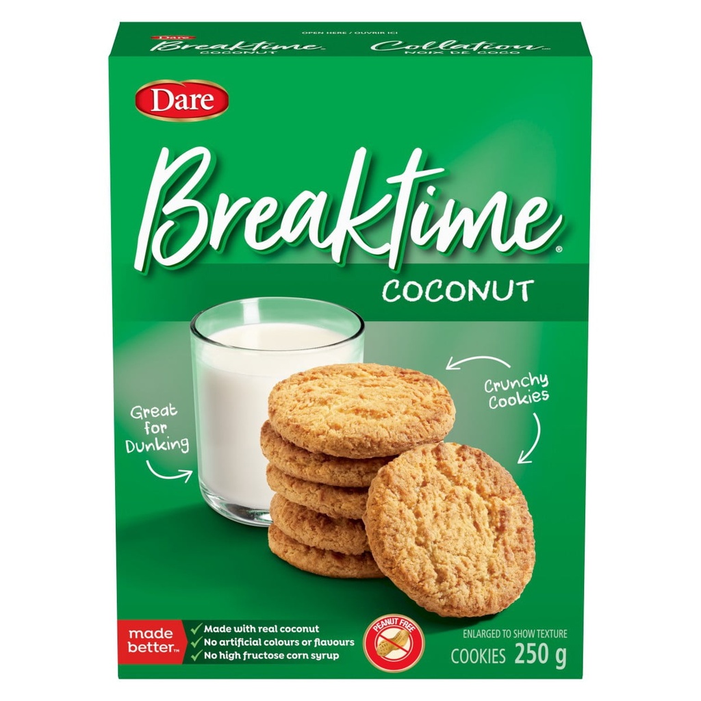Biscuits Collation Noix de coco, 250g