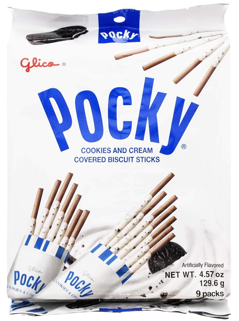Glico Pocky Sachet de Pocky Cookies & Cream