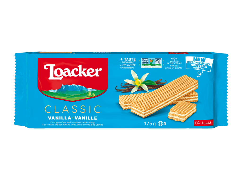 Loacker Biscuits gaufrés à la vanille 175GR