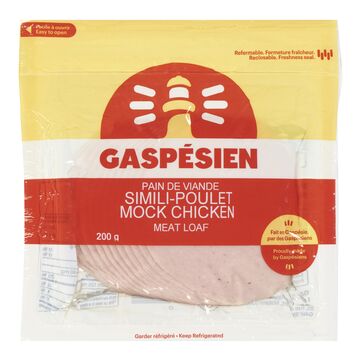 Gaspésien Pain de viande simili poulet