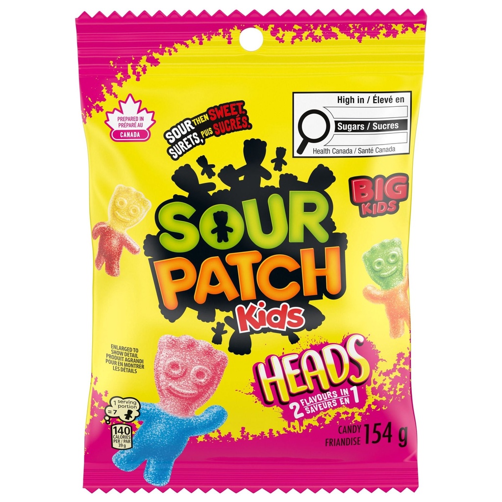 Sour Patch Kids Big Headz