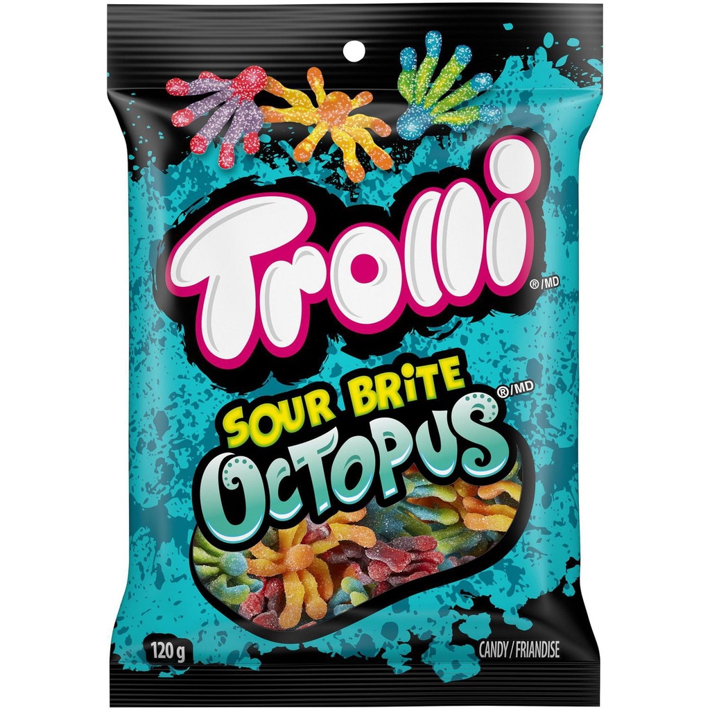 Friandise Gelatinee Sure Octopus Trolli