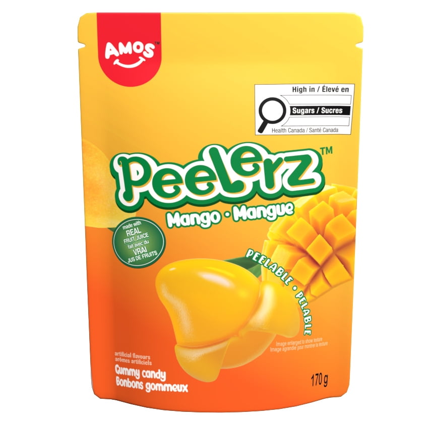 Peelerz - Mangue bonbons gommeaux pelable 170g