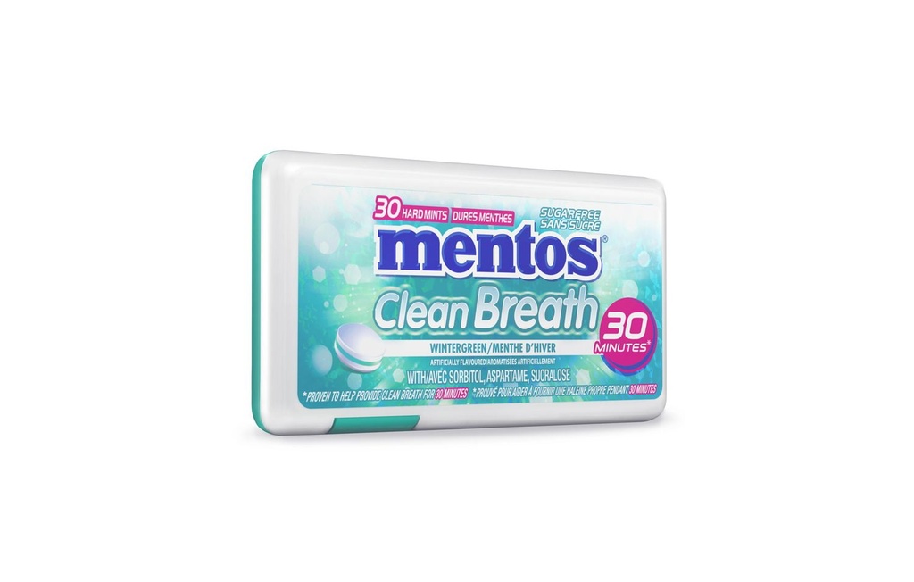Perfetti Van Melle Mentos Clean Breath Menthe Verte