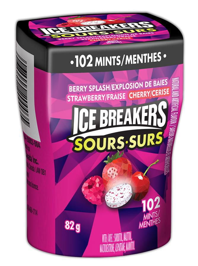 Hershey's Menthes à saveur explosion de baies ICE BREAKERS sures