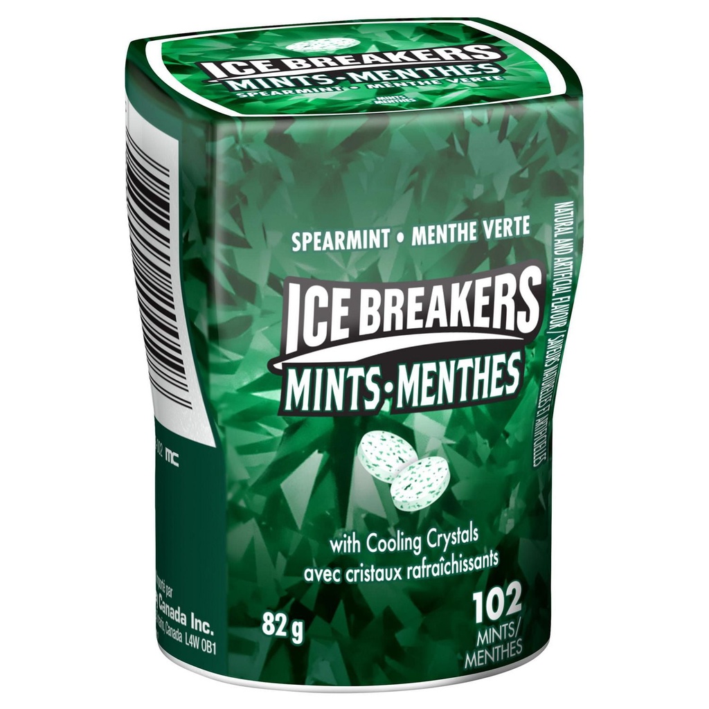 Hershey's Flacon de menthes à la menthe verte ICE&nbsp;BREAKERS