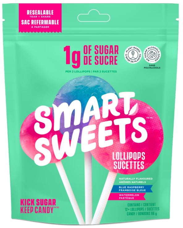 SMART SWEETS Sucettes 86G